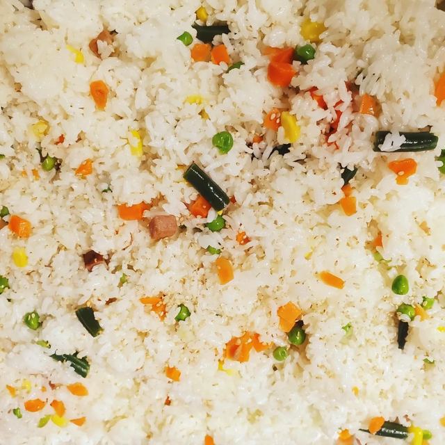 Fried Rice catering tray from Son of Egg
