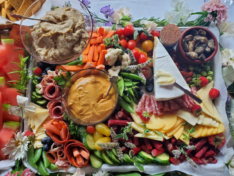Grazing Board catering tray from Son of Egg