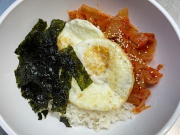 Fried Kimchi & Egg at Son of Egg