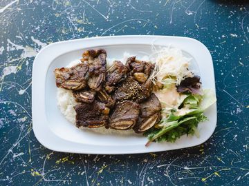 Kalbi (Beef Short Ribs) at Son of Egg