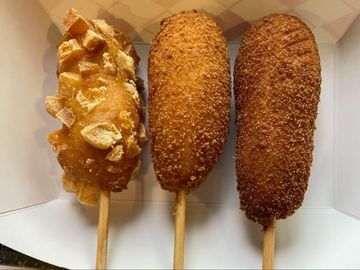 Korean Corn Dog at Son of Egg