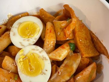 Tteokbokki at Son of Egg