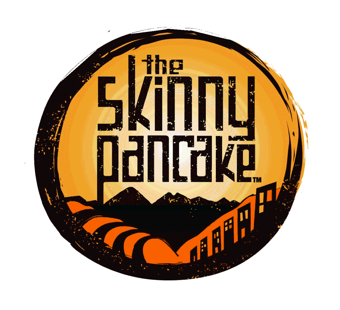 The Skinny Pancake logo